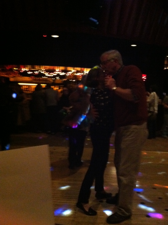 And my parents danced and were adorable